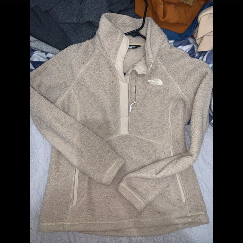 North face teddy sweater